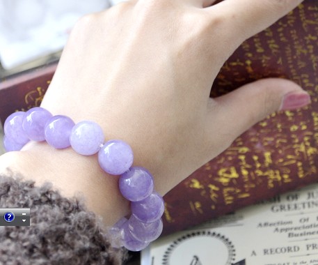 Crushed stone bracelet